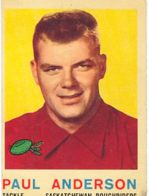 1959 Topps Paul Anderson