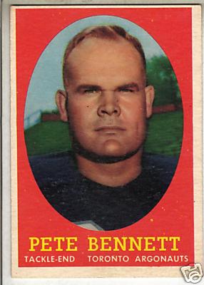 1958 Topps Pete Bennett