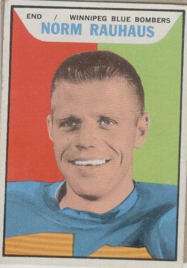 1965 Topps Norm Rauhaus