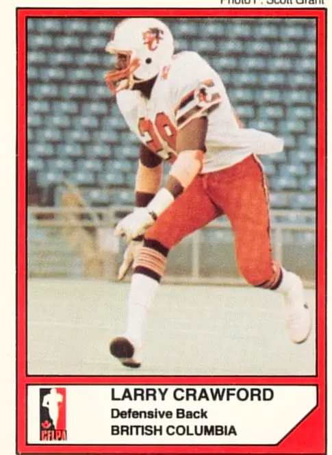 1984 Jogo Larry Crawford