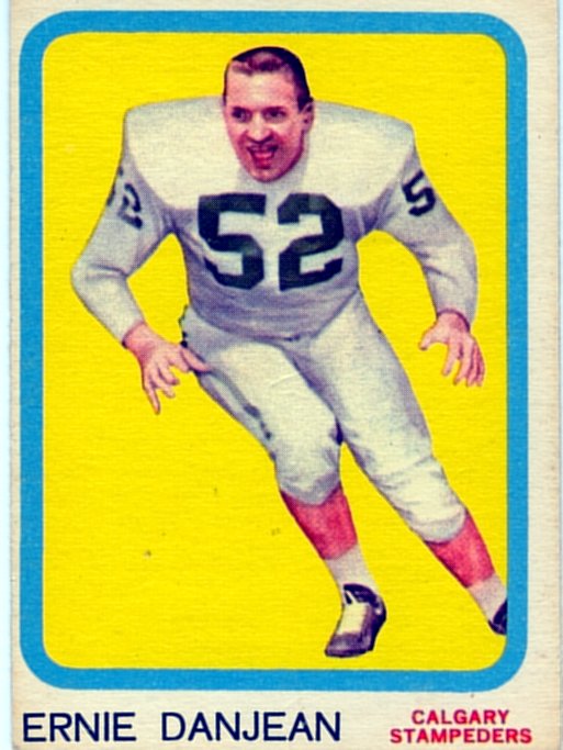 1963 Topps Ernie Danjean