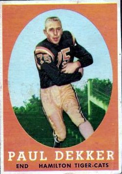 1958 Topps Paul Dekker