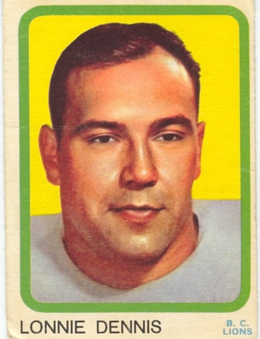 1963 Topps Lonnie Dennis