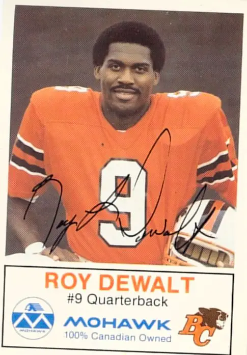 1982 Mohawk Roy Dewalt