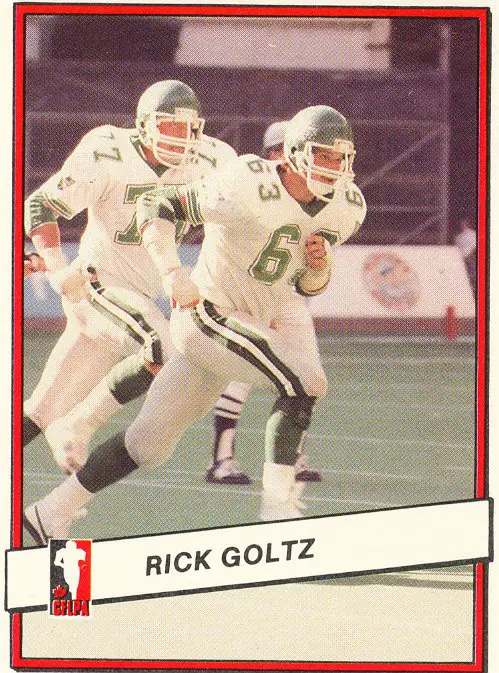 1985 Jogo Rick Goltz