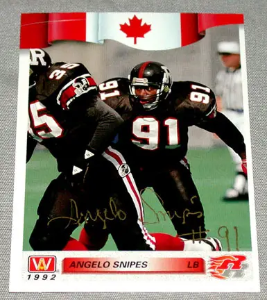 1991 All World Angelo Snipes